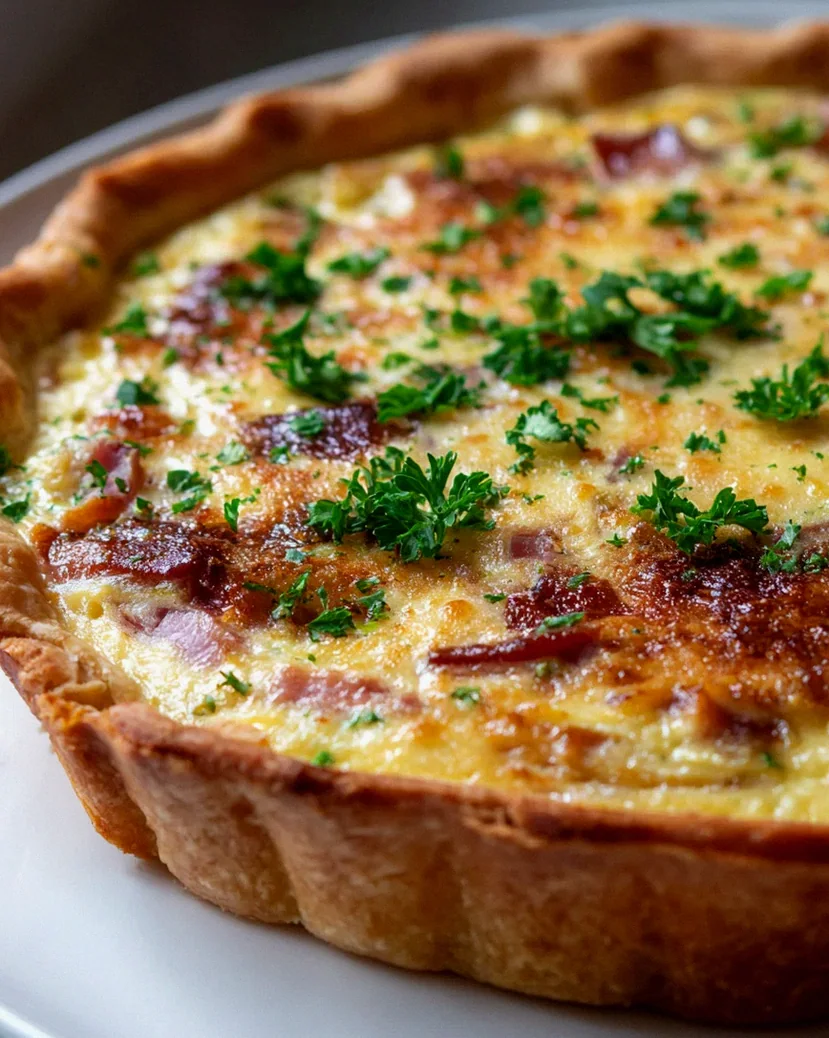 Authentische Quiche Lorraine mit Rindfleisch – Einfach & Cremig – Schritt 2