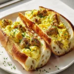 Baguette Boote: Ei, Rindswurst – Dein perfektes Frühstück!
