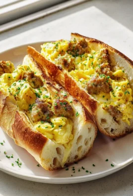 Baguette Boote: Ei, Rindswurst – Dein perfektes Frühstück!