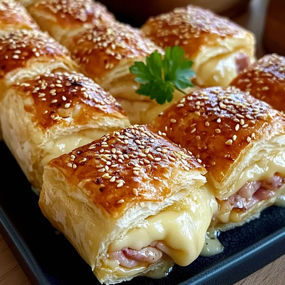 Blätterteig-Puten-Käse-Snacks: 30-Minuten-Wunder!