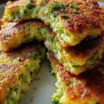 Brokkoli-Käse-Puffer