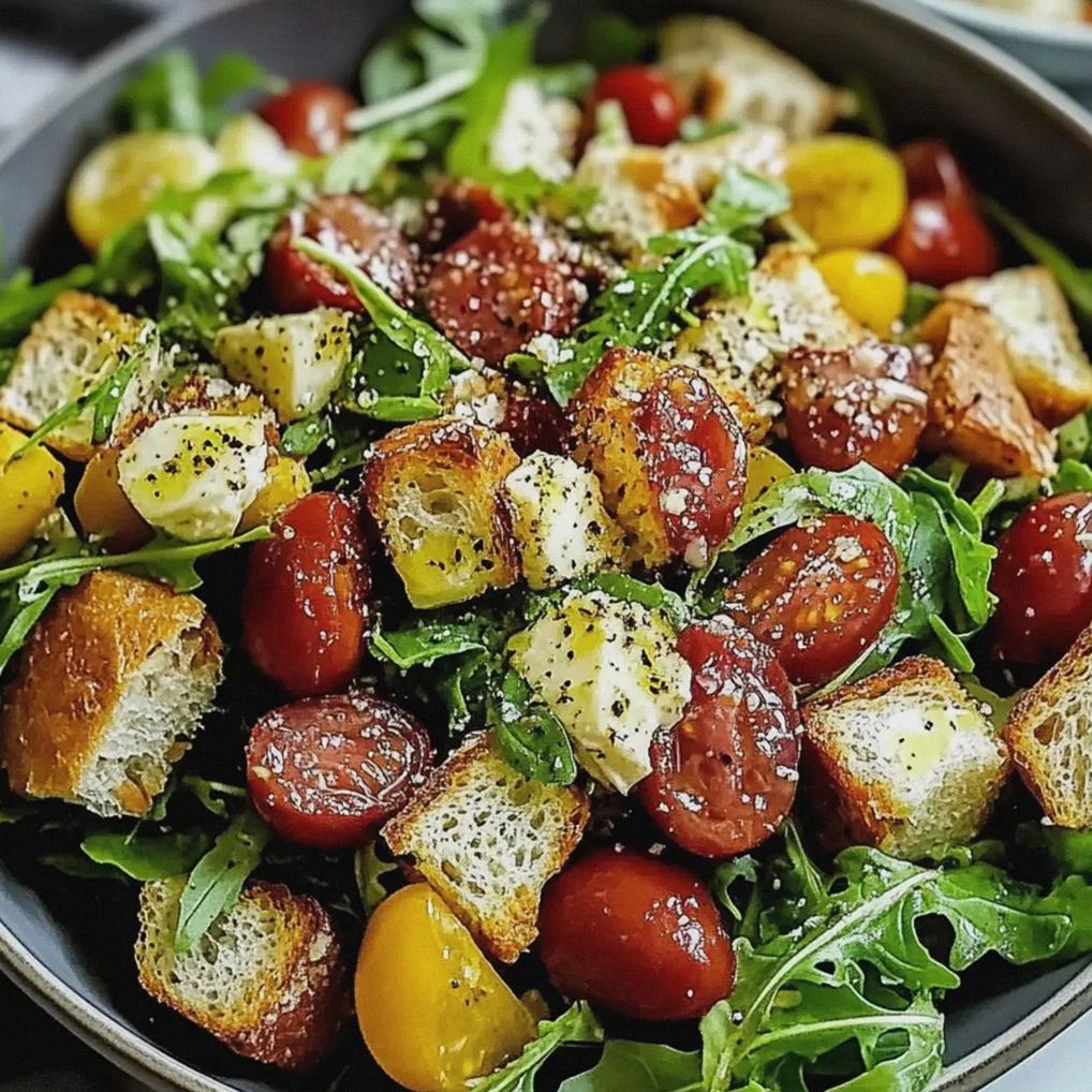 Brotsalat einfach: Schnelle Feierabendidee mit Ciabatta