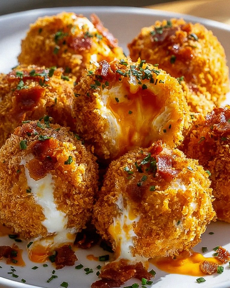 Buffalo Chicken Putenspeck Mozzarella Bombs