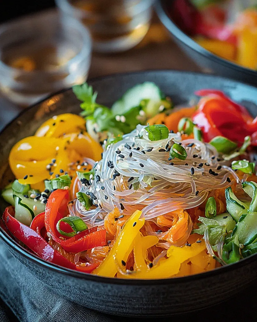 Bunter Glasnudelsalat – Schritt 1