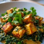 Cremiges Halloumi Makhani mit Spinat: Palak Style Rezept