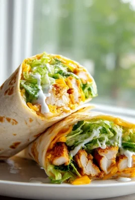 Crispy Chicken Ranch Wrap – Knusprig & unwiderstehlich!