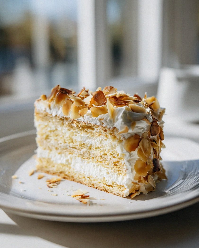 Der perfekte Bienenstich: Cremig, nussig, unwiderstehlich!