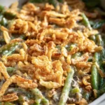 Einfache Crock Pot grüner Bohnenauflauf Rezept für jeden Anlass