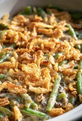 Einfache Crock Pot grüner Bohnenauflauf Rezept für jeden Anlass