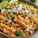 Elote Nudelsalat mit griechischem Joghurt genießen