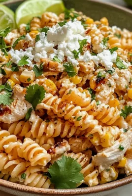 Elote Nudelsalat mit griechischem Joghurt genießen