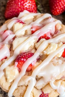 Erdbeerkuchen Plätzchen – Ein schneller Genuss