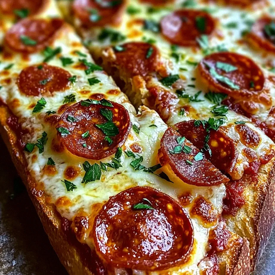 Französische Brotpizza mit knuspriger Baguettebasis – Schritt 1