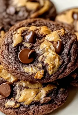Fudgy Brownie-Kekse mit Erdnussbutter