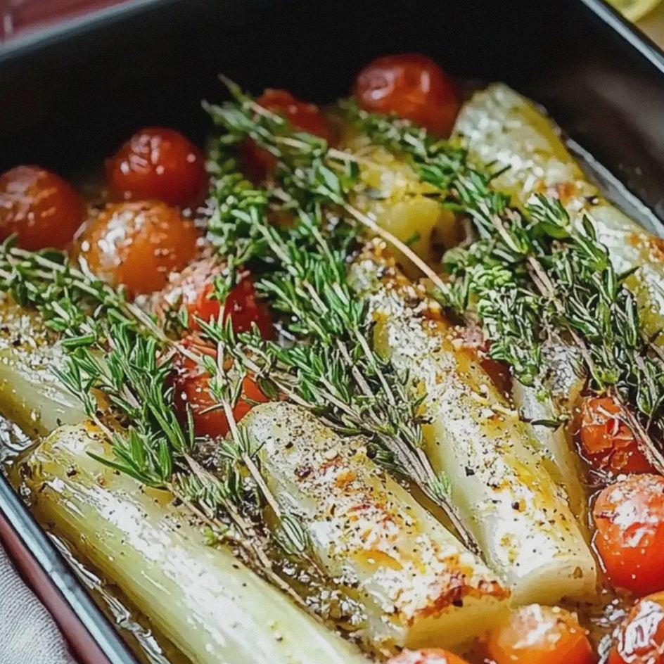 Grüner Spargel im Ofen zubereiten einfach und schnell – Schritt 2