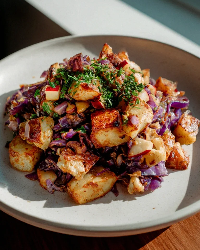 Köstliche Rotkohl Pfanne mit Kartoffeln: Einfach & Sättigend – Schritt 2
