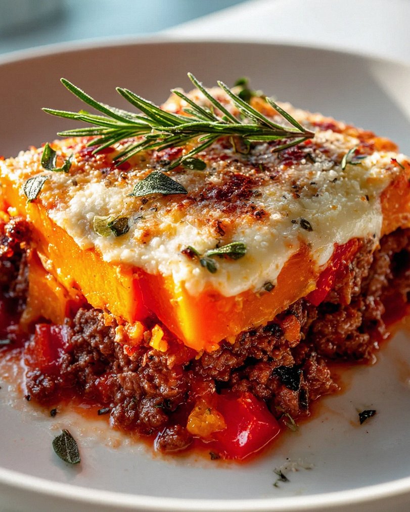 Kürbis Hack Auflauf – Herzhaftes Rezept für den Herbst!