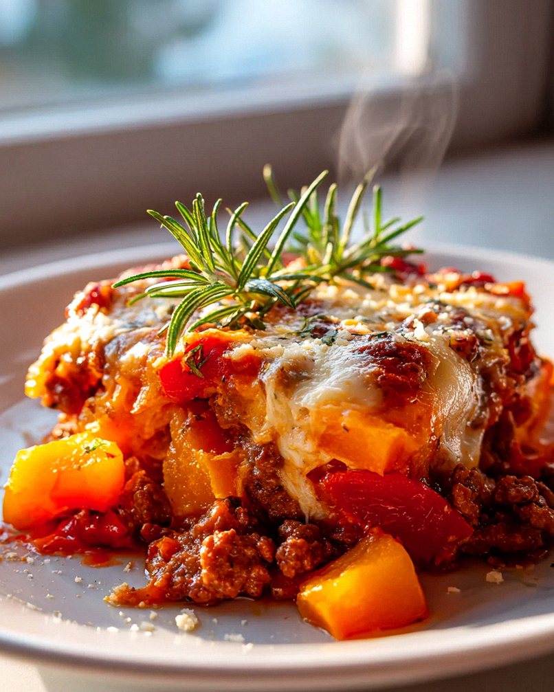 Kürbis Hack Auflauf – Herzhaftes Rezept für den Herbst! – Schritt 2