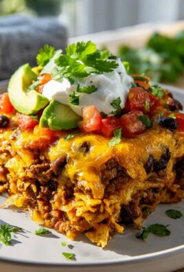 Leckerer Taco Auflauf mit Rinderhackfleisch – Schnell & einfach!
