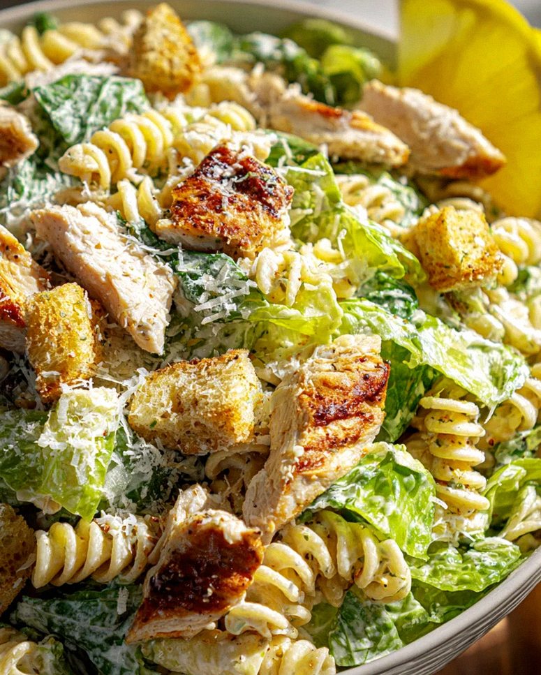 Leckeres Chicken Caesar Pasta Salad Rezept für jeden Anlass! – Schritt 2