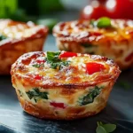 Mini-Quiches mit Gemüse schnell und einfach zubereitet
