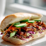Pollo Teriyaki Sandwich mit Knackigem Gemüse – Schnell & Lecker!