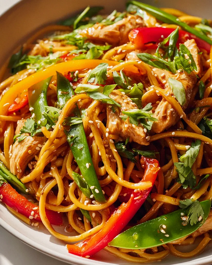 Quick Chicken Chow Mein Stir-Fry