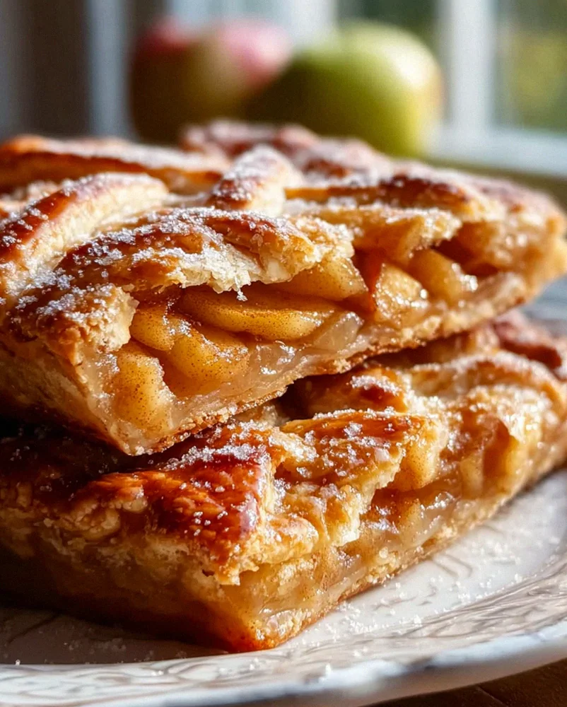 Saftiger Apfel-Slab-Pie: Großes Glück auf dem Blech!