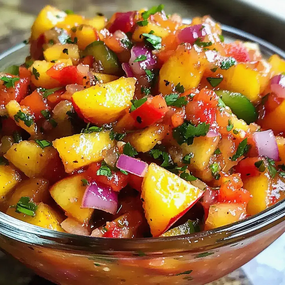 Süße würzige Pfirsichsalsa für den perfekten Sommer – Schritt 2