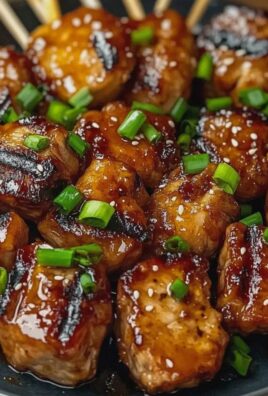 Teriyaki Hähnchen Spieße Grill einfach zubereiten