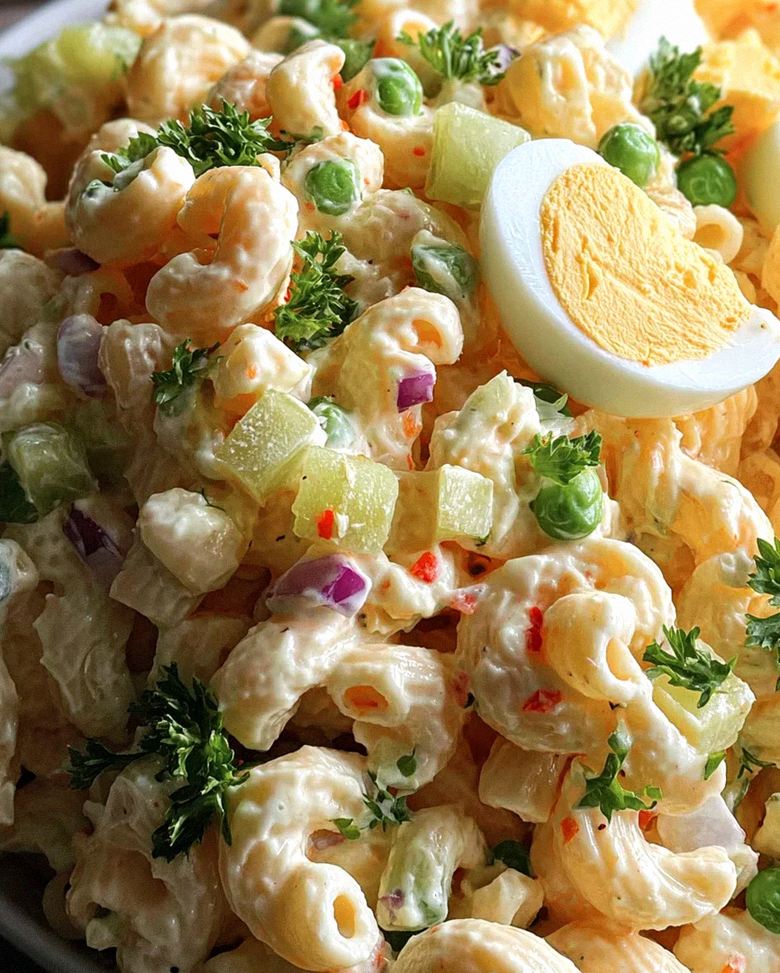 Teufelsei-Makkaroni-Salat – Schritt 1
