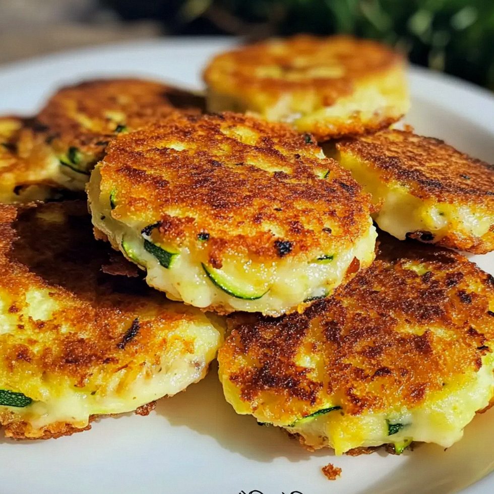 Zucchini-Bratlinge mit Käse und Knoblauch selber machen – Schritt 1